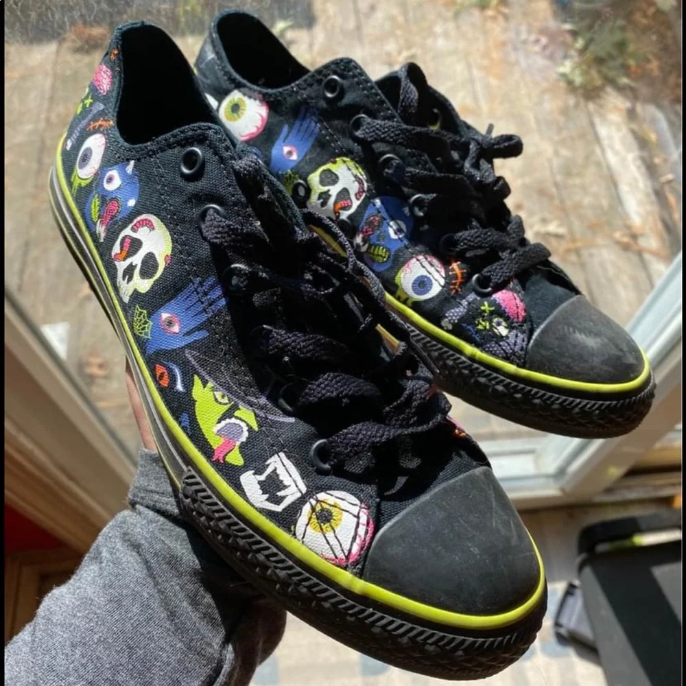 Chuck Taylor Monster Zombie Spooky Converse sz5